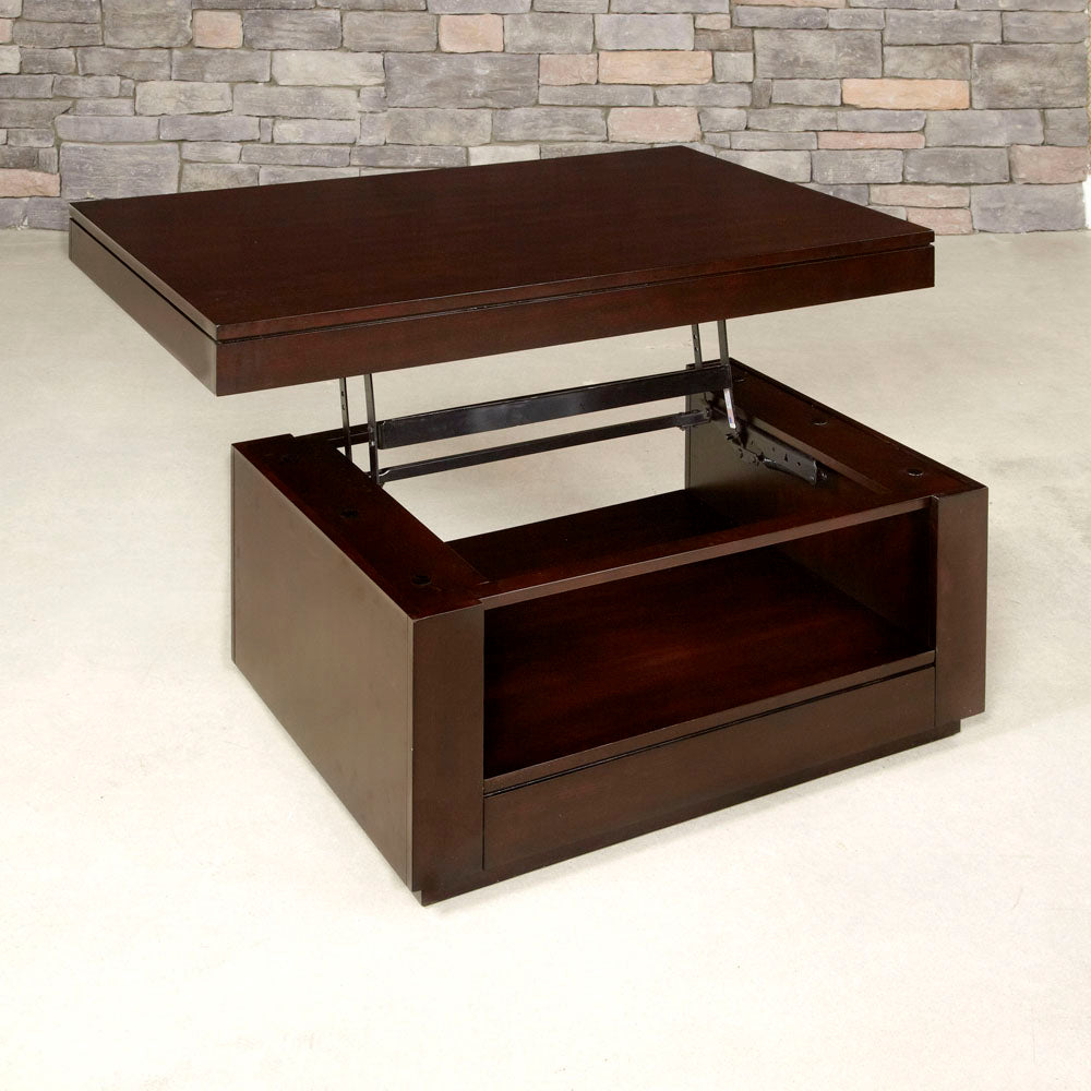 Workbench Small Rectangular Cocktail Table Hammary