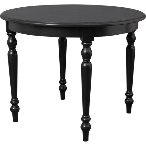 Philippe Round Dining Table, Black