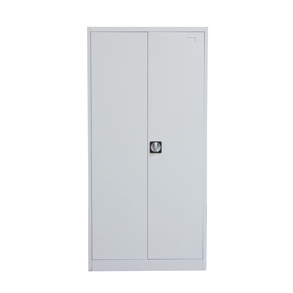 Diamond Sofa Bedroom 2-door Metal Closet With Safe and Mirror With Key Lock  Entry CCMSDG - Osmond