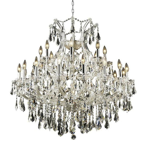 Elegant Lighting Maria Theresa 24 light Gold Chandelier Clear Royal Cut Crystal