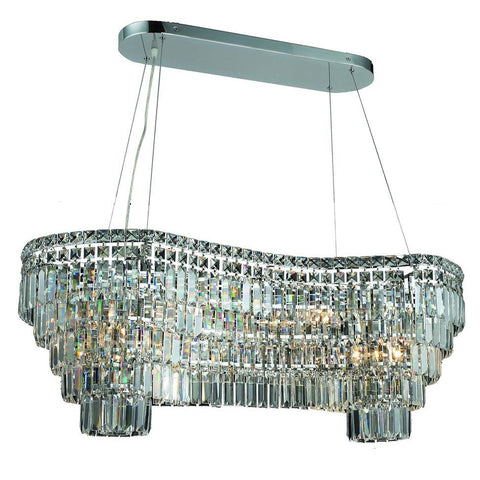 Elegant Lighting Maxime 14 light Chrome Chandelier Clear Elegant Cut Crystal