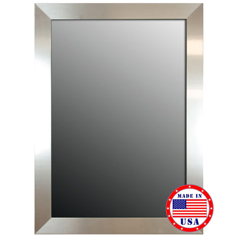 Hitchcock Butterfield Stainless Flat Framed Wall Mirror 8067000