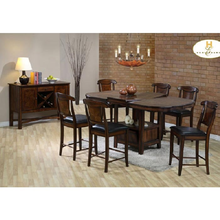 Homelegance Westwood 6 Piece Counter Height Dining Room Set – Beyond Stores