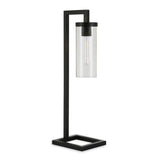 Hudson & Canal Malva table lamp with seeded glass
