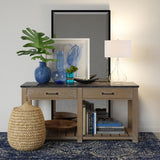 Hudson & Canal Mirabella table lamp in clear