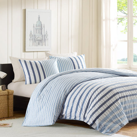 INK+IVY Sutton Duvet Mini Set In Blue