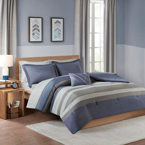 Intelligent Design Marsden Complete Bed Set Including Sheets Twin