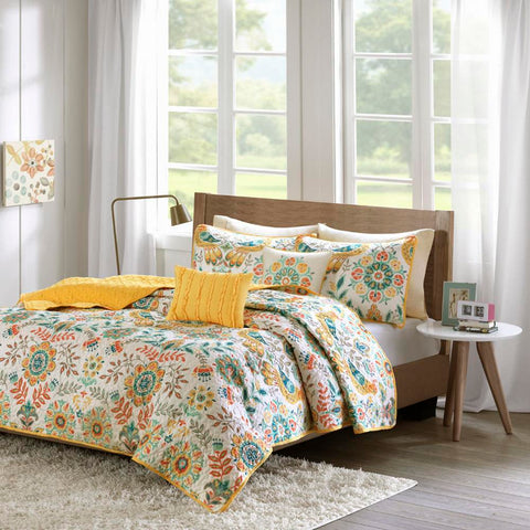 Intelligent Design Nina Reversible Coverlet Set King/Cal King