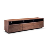 J&M Furniture Lisa TV Stand in Walnut