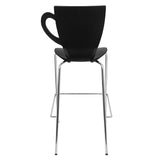 Lumisource Cafe Chai Bar Stool In Black