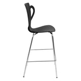 Lumisource Cafe Chai Bar Stool In Black