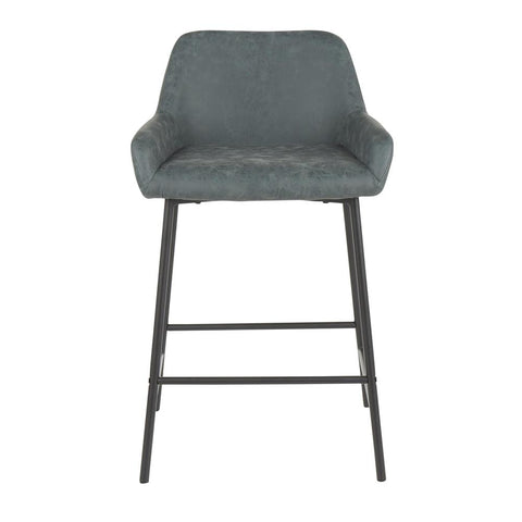 Daniella industrial counter deals stool