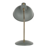 Lumisource Darby Contemporary Table Lamp in Sage Green Metal with Gold Accent