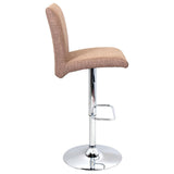 Lumisource Tintori Barstool In Medium Brown