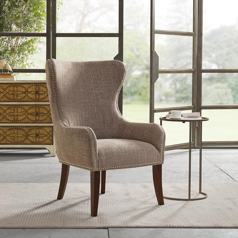 Madison Park Hancock Button Tufted Back Accent Chair