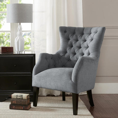 Madison Park Hannah Button Tufted Wing Chair