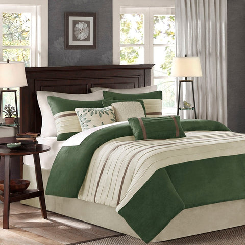 Madison Park Palmer 7 Piece Comforter Set - King