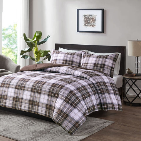 Madison Park Parkston 3M Scotchgard Down Alternative All Season Comforter Set - Twin/Twin XL