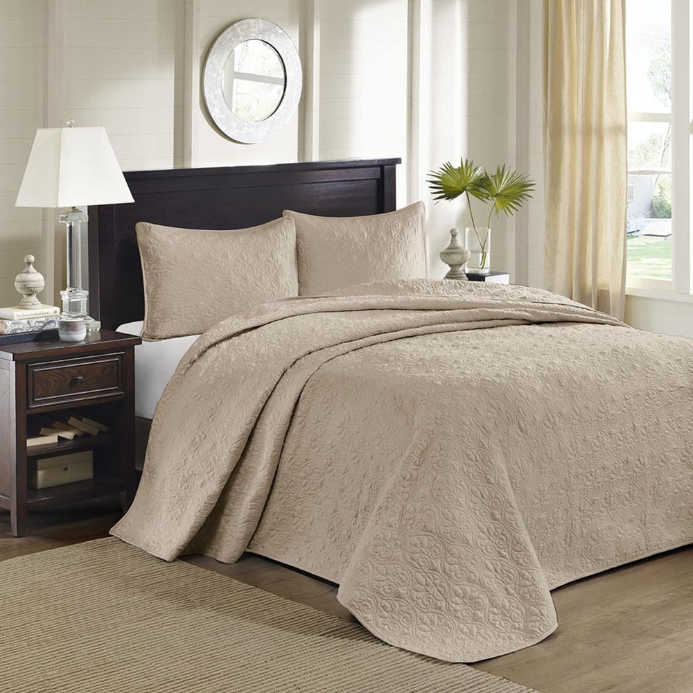 Madison Park Quebec Reversible Bedspread Set Queen – Beyond Stores