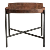 Moes Home Adzuki Side Table in Brown