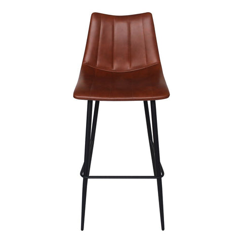 Moes Home Alibi Barstool Brown-Set Of Two