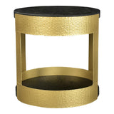 Moes Home April Side Table in Black