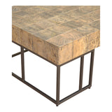 Moes Home Crosscut Coffee Table in Natural