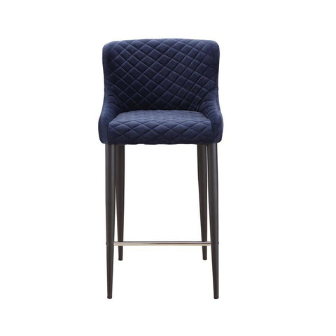 Moes Home Etta Counter Stool Dark Blue