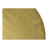 Moes Home Sonoma Dining Table in Brass