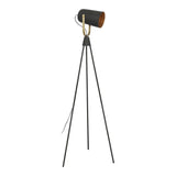 Moes Home Spotlight Floor Lamp in Black