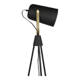 Moes Home Spotlight Floor Lamp in Black