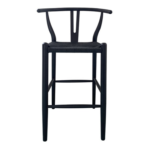 Moes Home Ventana Barstool Black