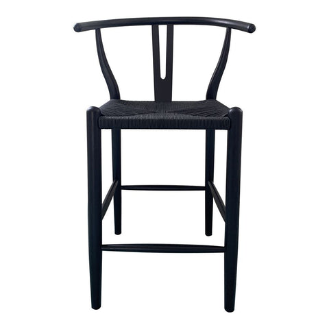 Moes Home Ventana Counter Stool Black