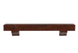 Pearl Mantel Shenandoah Mantel Shelves In Cherry Rustic Distressed Finish