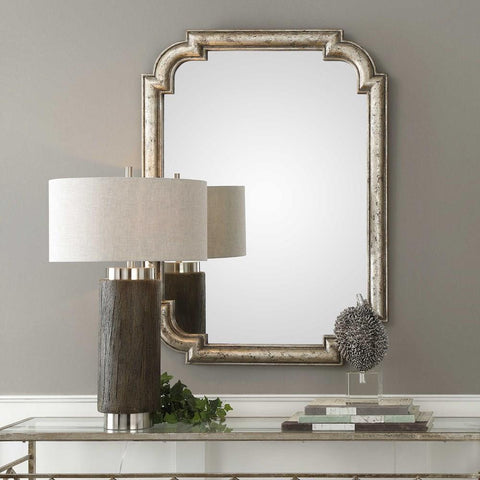 Uttermost Uttermost Calanna Antique Silver Mirror