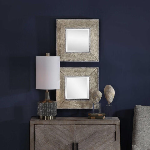 Uttermost Uttermost Cambay Square Mirrors Set2