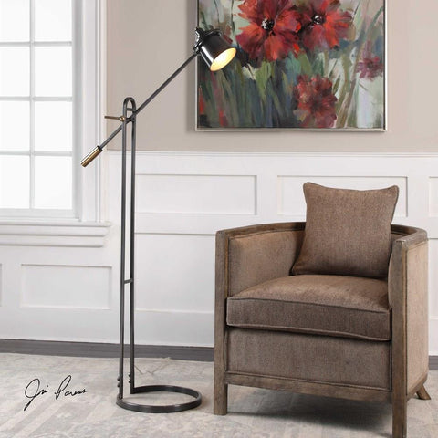 Uttermost Uttermost Chisum Dark Bronze Floor Lamp