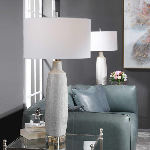 Uttermost Uttermost Kathleen Metallic Silver Table Lamp