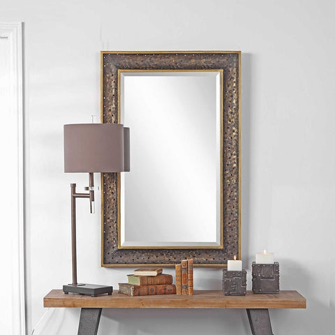 Uttermost Uttermost Mauro Rustic Bronze Mirror